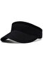 Black Cotton Pack Tenisci Visor Girls' Hat - Ages 10-18 - 2