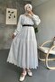 Pearl Brode Skirt White 1395