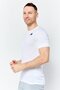 Men Slim Fit Short Sleeve Tennis T-shirts, Off White - 2