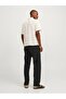 12248606   Relaxed Fit Elastic Waist Linen Jogger Men's Trousers Black - 3