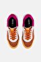 Women Spherica Slip On Casual Sneaker, Orange - 3