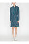 Women's Navy Blue Dress 9YAL88135IW - 4