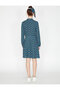 Women's Navy Blue Dress 9YAL88135IW - 5