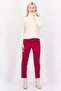 Women Turtle Neck Knitted Sweater, Off White - 4