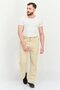 Men Sportswear Fit Outdoor Track Pants, Vanilla Beige - 4
