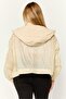 Women Solid Hooded Jacket, Multicolour - 3
