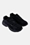 Men Lace Up Outdoor Shoes, Black