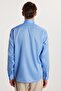 Regular Fit Blue Non-Iron 100% Cotton Eco-Friendly Ecotex Certified Shirt - 6
