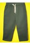 Baby Boy Linen Trousers with Elastic Waist - 2