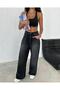Extra Baggy Smoked Denim Pants - 6