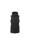 Women Hooded Quilted Puffer Jacket, Black - 2