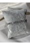 Zircon Plated Silver Steel Bracelet - 2