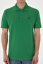 Men's Regular Fit Polo Neck Green Basic T-Shirt 50306007-Vr054 - 7