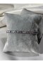 Zircon Plated Silver Steel Bracelet - 3