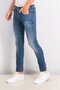 Men Skinny Fit Wash Stretchable Denim, Blue - 2