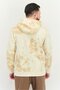 Men Brand Logo Long Sleeves Hooded Sweatshirt, Cream - 3