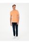 Orange Slim Fit Crew Neck Basic T-Shirt 50280967-Vr186 - 4