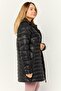 Women Sportswear Fit Long Sleeve Outdoor Jacket, Black - 4