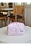 Crispy Cherry Patterned Makeup Bag - Medium Size - 5