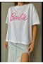 Oversize T-Shirt Printed White Color - 2
