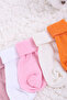 Organic Baby Girl Socks Set (5 Pieces) - Gift Boxed, Pink Tones - 3
