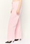 بنطلون نسائي واسع الساق بقصّة عادية، وردي - 3