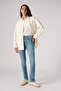 Levi's 724 stretch cotton slim straight high waist straight leg jeans jeans 18883