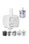 USB plug black Water Pump Pet Cat Water Fountain Anti-dry Burning Motor Replacement for Cat Flowers - 5