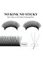 Mix 8-15mm 0.07mm LU NAGARAKU 3D W Shape L LU Curl Premium Soft Light Natural Lashes Makeup Hand Wov - 5