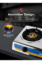Double Burner Gas Stove Omk2316 Stainless Steel Auto Ignition Cast Iron Golden Burner - 6