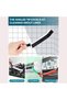 Premium Colorful Hard Brush Crevice Cleaning Brushes for Narrow Spaces,6 Pieces - 2