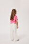 Maldives girl's jean pants white jean - 3
