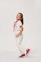 Rompers Girl Jean Salopet White Jean - 2