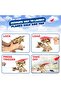 Hydraulic Plane Launcher Educational Diy Toy, Blue/beige, Multicolor - 5