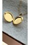 Steel Photo Pendant Necklace With Openable Cover Name Written Non Tarnish - 2