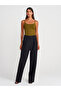 20901 Thin Strap Polyamide Top-Dark Green - 4