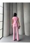 Women's Gold Cookie Button Vest Pants Suit - 7