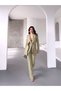 Women's Designer Jacket High Waist Suit - 7