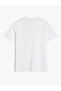Crew Neck Cotton Short Sleeve Basic Slim Fit T-Shirt - 2
