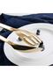 Stainless Steel Scissor Tongs Serving Tongs Buffet Barbecue Dessert Meat Bread Cake Vegetable Tongs Gold - 5