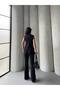 Women's Gold Cookie Button Vest Pants Suit - 6