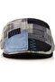 Italian Style Men's Cap Hat Canvas Asymmetrical Model Adjustable Anti-Sweat Men's Black - 4
