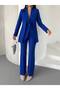 Women's Designer Jacket High Waist Premium Suit - 8