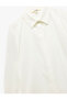 Classic Lapel Long Sleeve Satin Shirt - 5