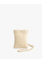 Faux Leather Textured Strap Phone Bag