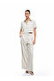 Modal Fabric Blended Pocket Detailed Classic Collar Short Sleeve Crop Shirt - 2