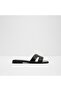 Black Flat Sandals For Women