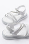Girl's Velcro Stone Non-Slip Sole Sandals - 5