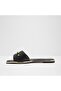 Black Flat Sandals For Women - 3