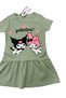 Girl's Character Printed Dress /Combed Cotton Girl's Dress/ Girl's Short Sleeve Summer Dress - 3